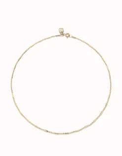 Cadena bañada en oro 18k
