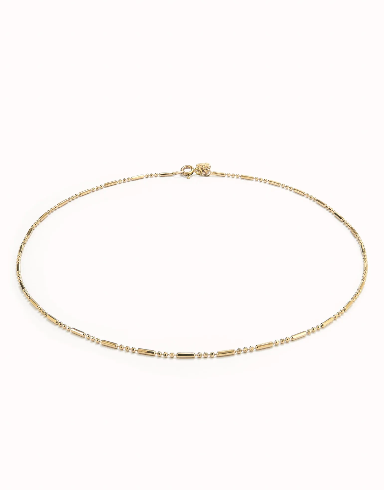 Cadena bañada en oro 18k