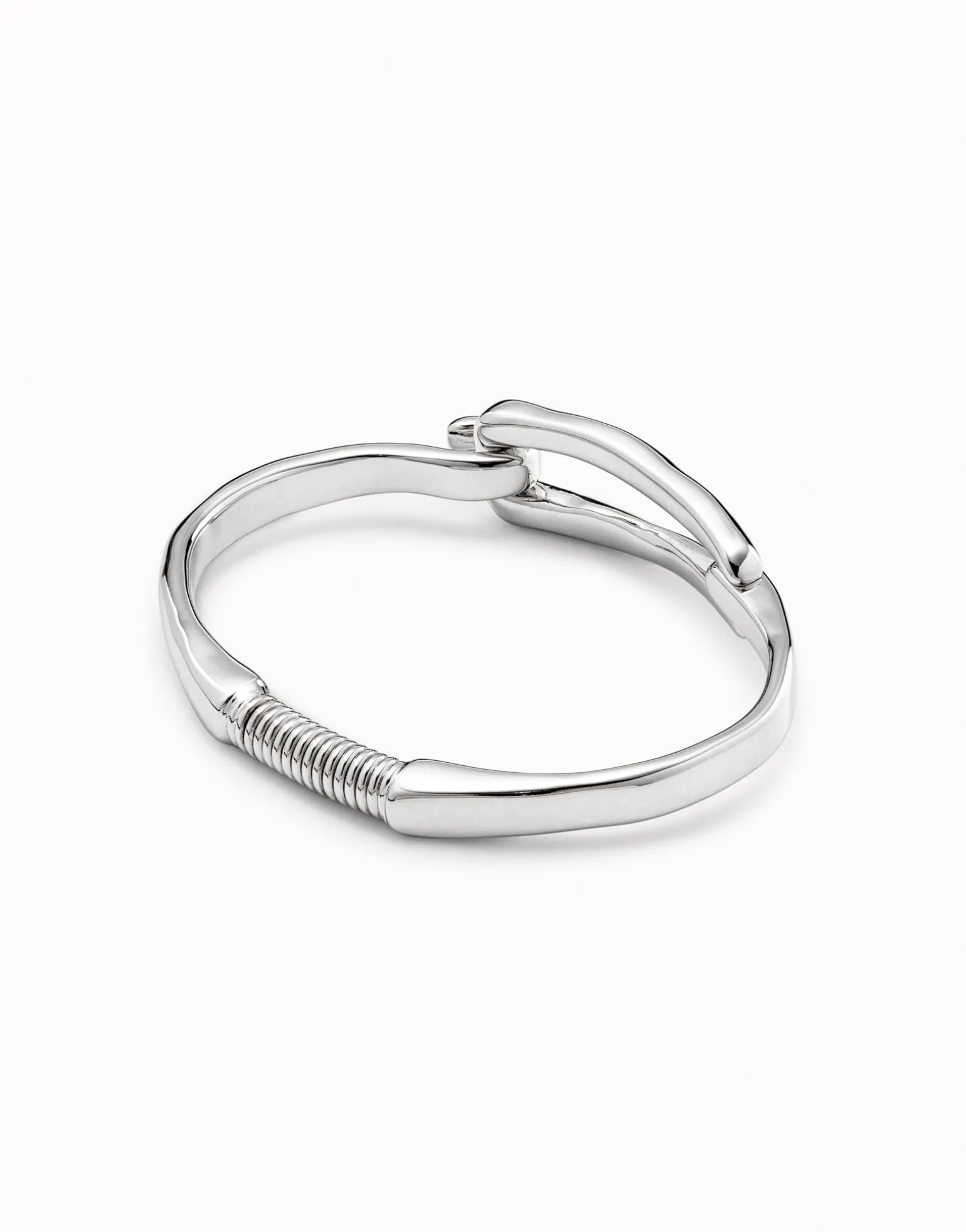Pulsera bañada en plata de ley